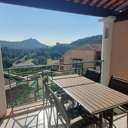 アパート Comfortable Nest With Pool And Sea View Saint-Raphaël